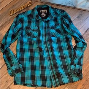 Empyre long sleeve button down - EUC